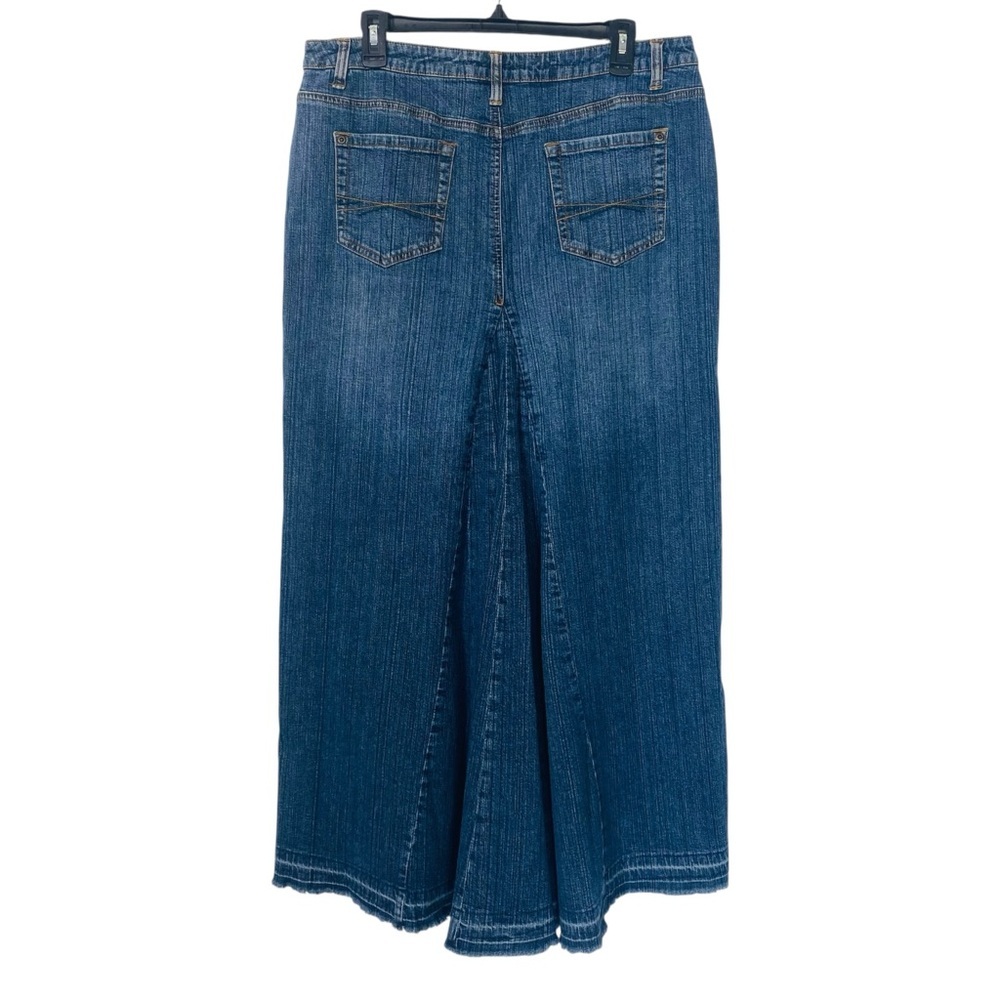 A.N.A Stretch Denim Mermaid Maxi Skirt 14T - Picture 2 of 8